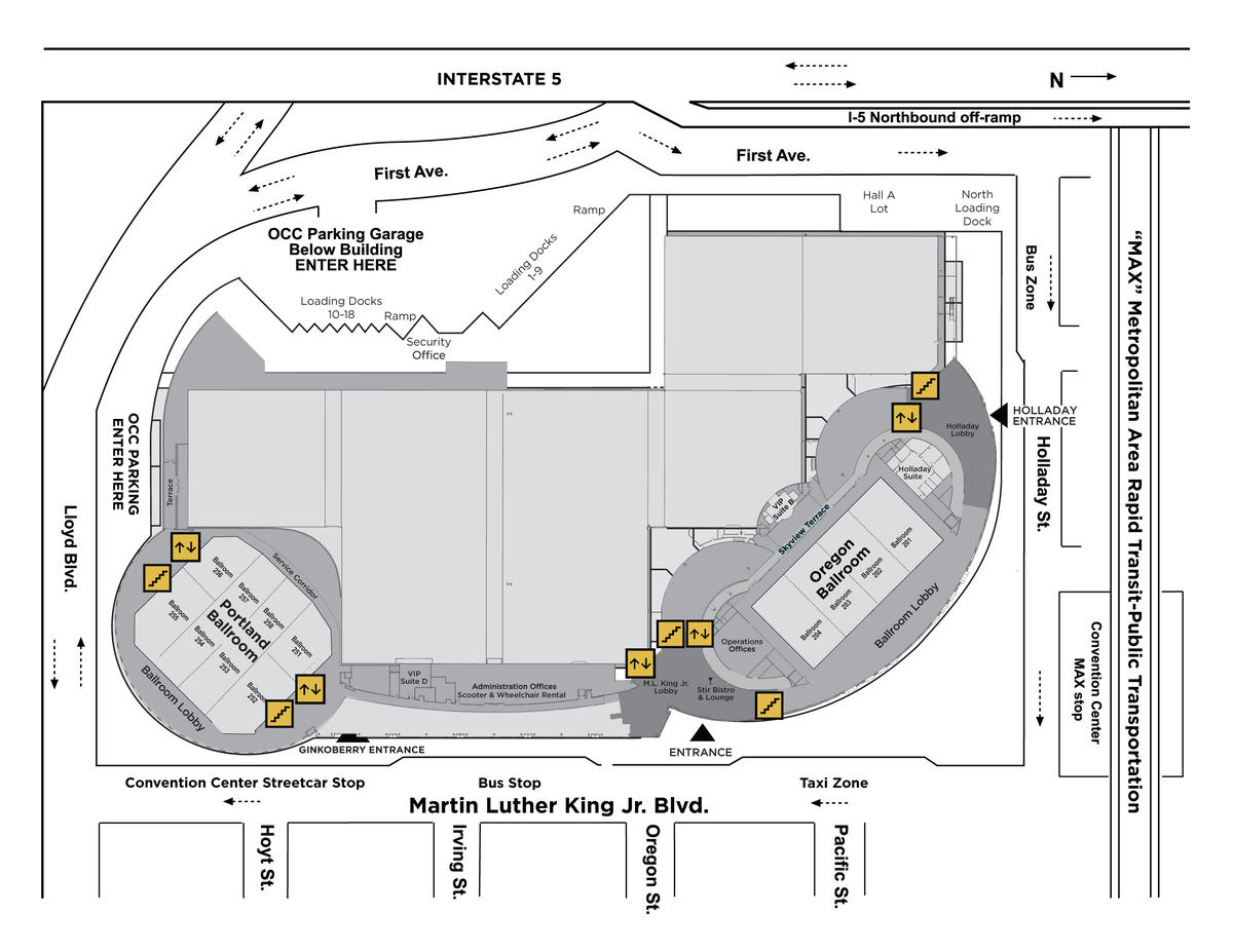 Maps | Oregon Convention Center